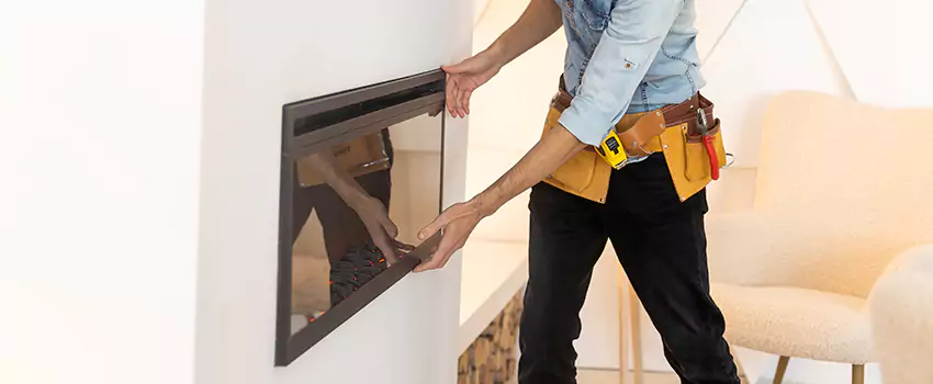 Metal Fireplace Installation in Chicago Heights, Illinois