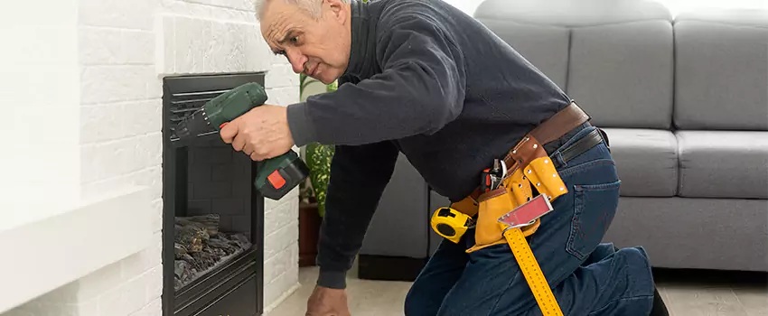 New Indoor Fireplace Installation in Chicago Heights, Illinois