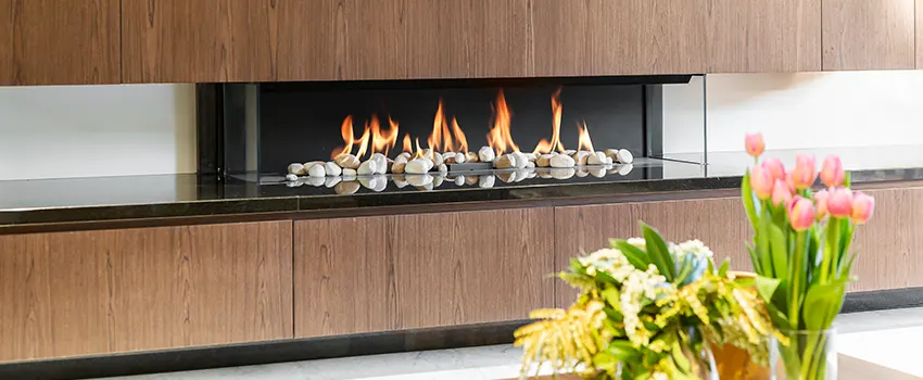 Double-height Fireplace Design Refurbishment in Chicago Heights, Illinois